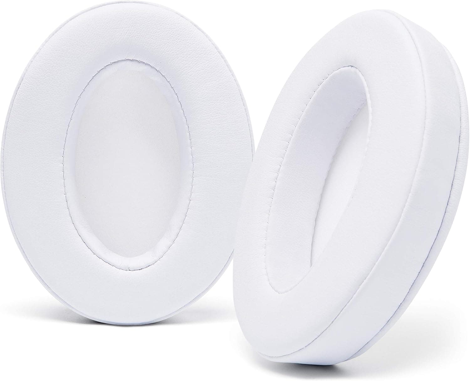 WC Wicked Cushions PadZ - Thick & Soft Ear Pads for ATH M50X / M40X / SteelSeries Arctis/HyperX Cloud & Alpha/Logitech G Pro X/Compatible with Over 50 Headphones | White