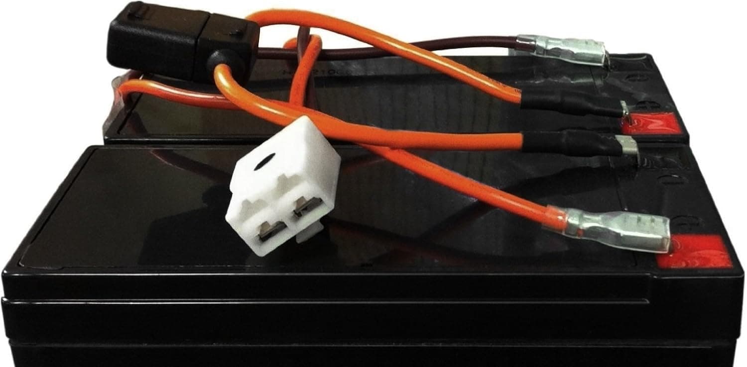 Razor Dune Buggy Battery Wire Harness Easy Slide on Terminals, No Soldering!