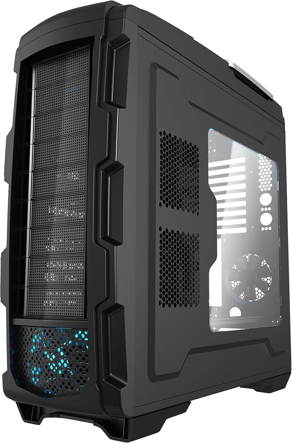 Azza CSAZ-GT 1 Full Tower Computer Gaming Case, Black
