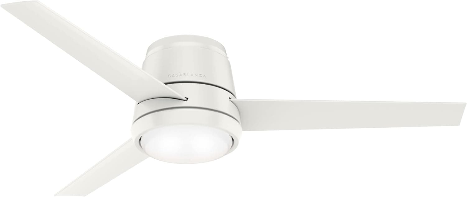 Hunter Fan Company 59571 Commodus Ceiling Fan, 54, Fresh White Finish