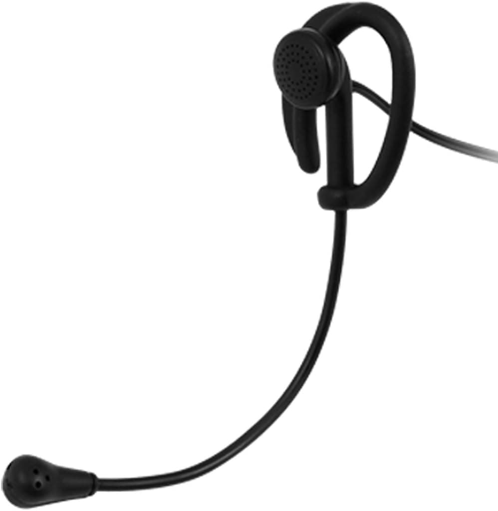 PC Computer Laptop Wired Single Earhook Earphone Microphone