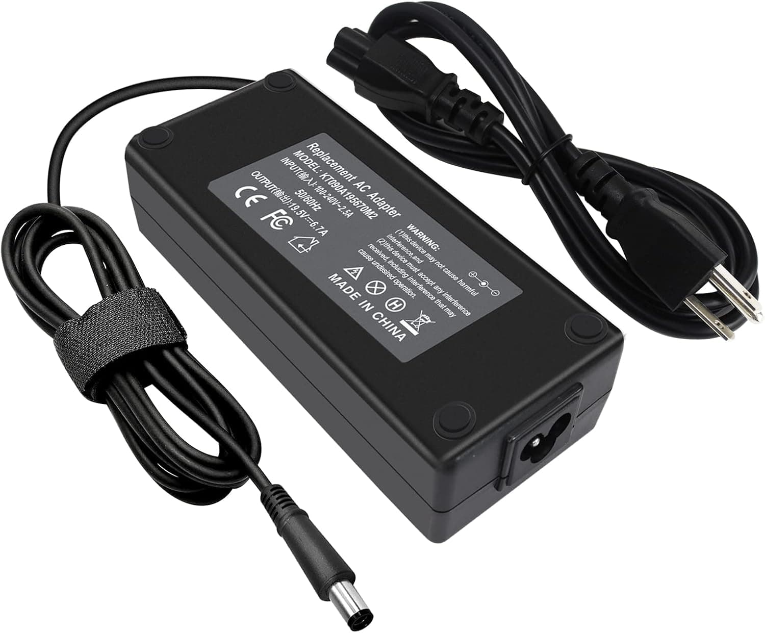DA130PE1 00 Charger Adapter 130W for Dell Inspiron 7559 5577 5576 7567 7566 7557 1545 XPS 15 L501X L502X Precision 3520 M2800 M20 M4300 M4400 M6300 3510 3530 DA130PE1-00 LA130PM121 Power Cord Supply.