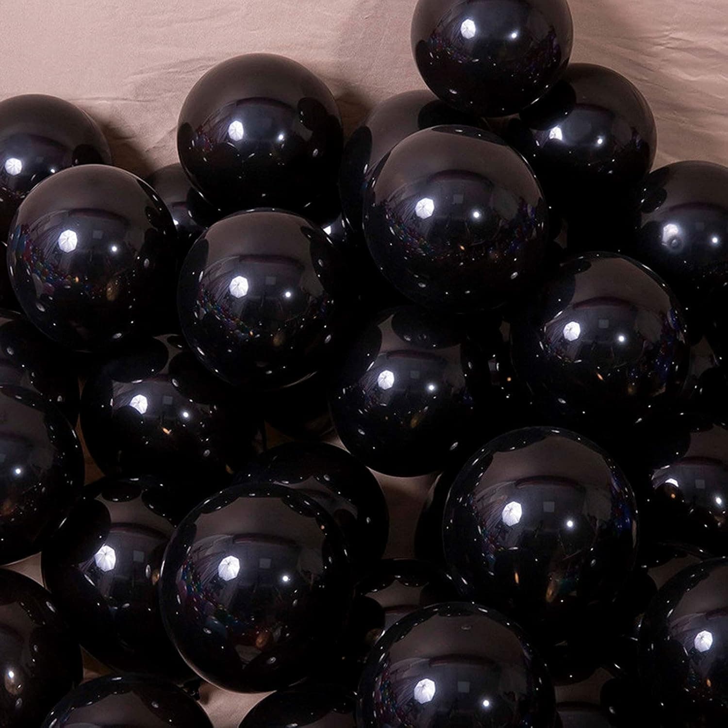 5 Inch Black Balloons Small Latex Mini Party Balloon,Pack of 120