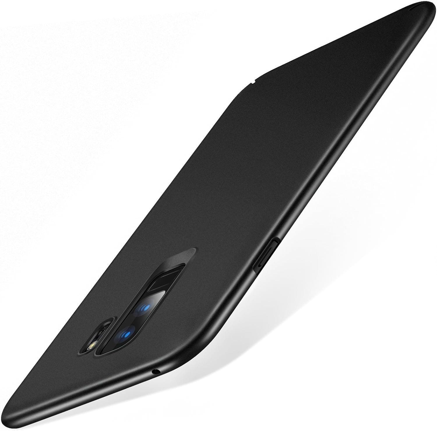 Anyos Galaxy S9 S9Plus Case, Slim Fit Matte Finish Minimalist Cover for Samsung GalaxyS9 S9Plus (Galaxy S9, Black)