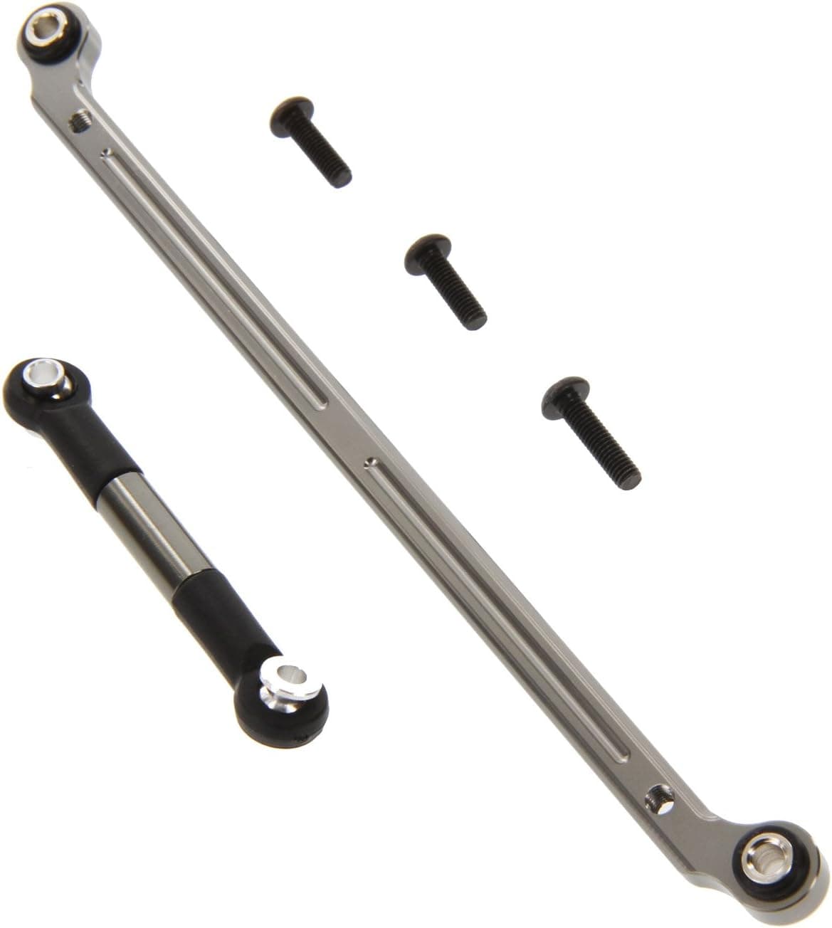 Atomik RC Alloy Steering Link for Axial SCX10 - Grey