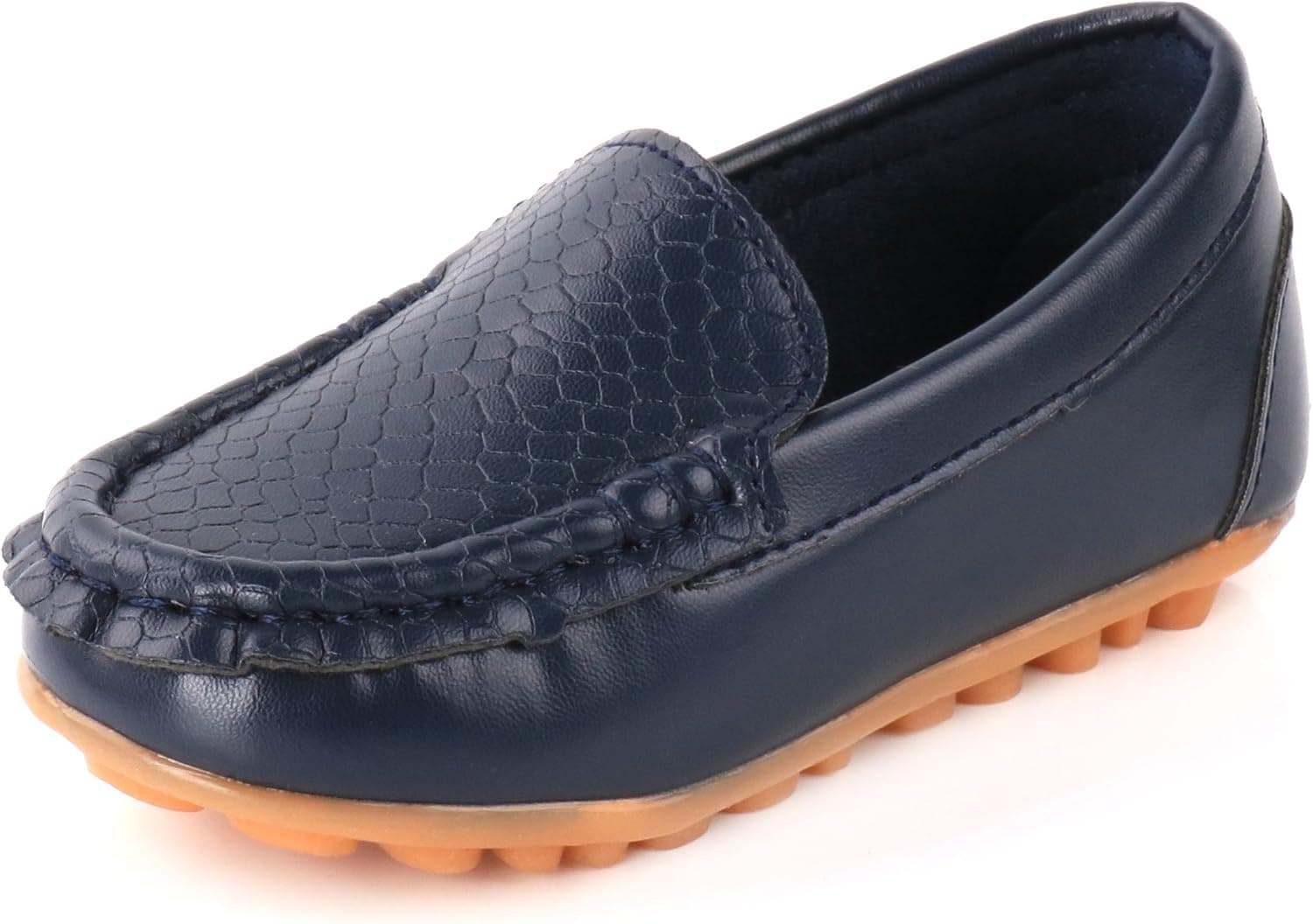 Femizee Toddler Boys Girls Loafers Shoes Casual Moccasin Slip On Dress Wedding Shoes for Kids