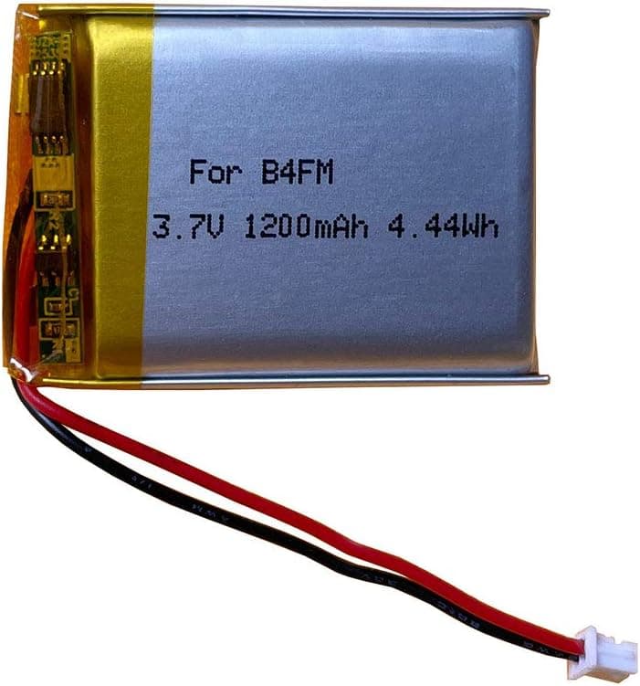 AOLIKES 803040 Battery,1200mAh Replacement Battery for LEXIN B4FM LX-B4FM Motorcycle Bluetooth Headset Intercom, Compatible with Sharper Image OWN Zone Wireless TV Headphones Battery Replacement