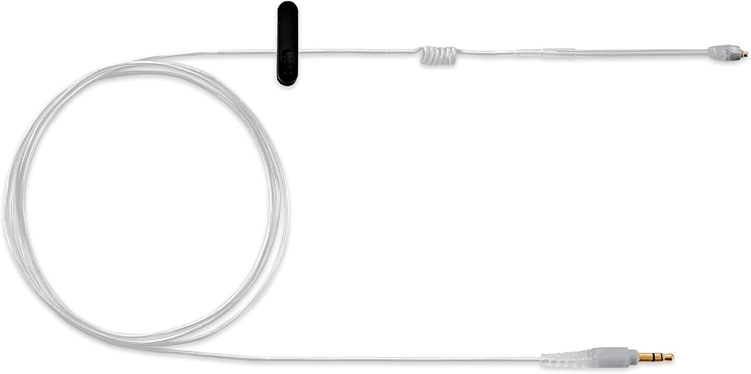 Shure EAC-IFB Coiled IFB Earphone Cable with Clip for Intercom Applications