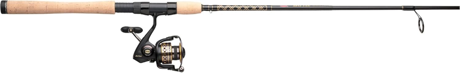 Penn Battle 2000 Spinning Combo (1-Piece), 6-Feet 6-Inch, Medium-Light