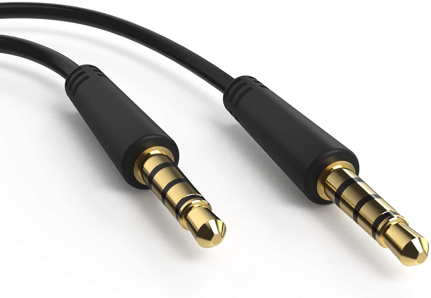Ancable 2-Pack 6 Ft Cord 3.5mm Screen-to-Screen Audio and Video AV AUX Cable for Insignia Dual Screen Portable DVD Player