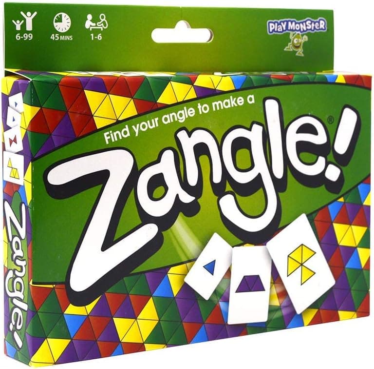 SET — Zangle — Find Your Angle to Make a Zangle — Game of Visual Perception — For Ages 6+