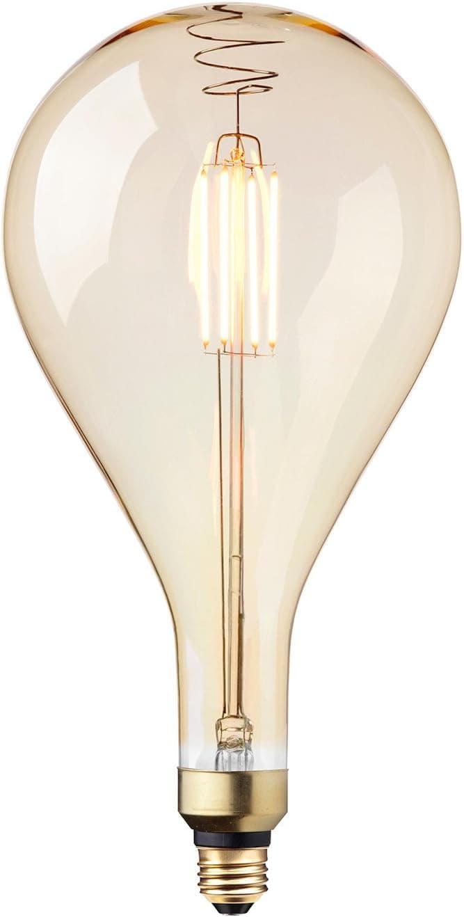 Globe Electric 40W Equivalent Soft White (2200K) Oversized Vintage Style Dimmable LED Incandescent Light Bulb, E26 Base, 500 Lumens, 30685