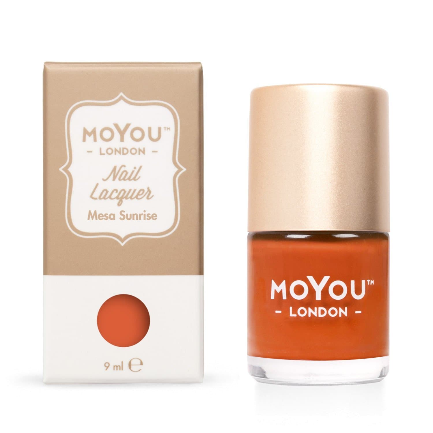 MoYou London Stamping Nail Lacquer - Mesa Sunrise