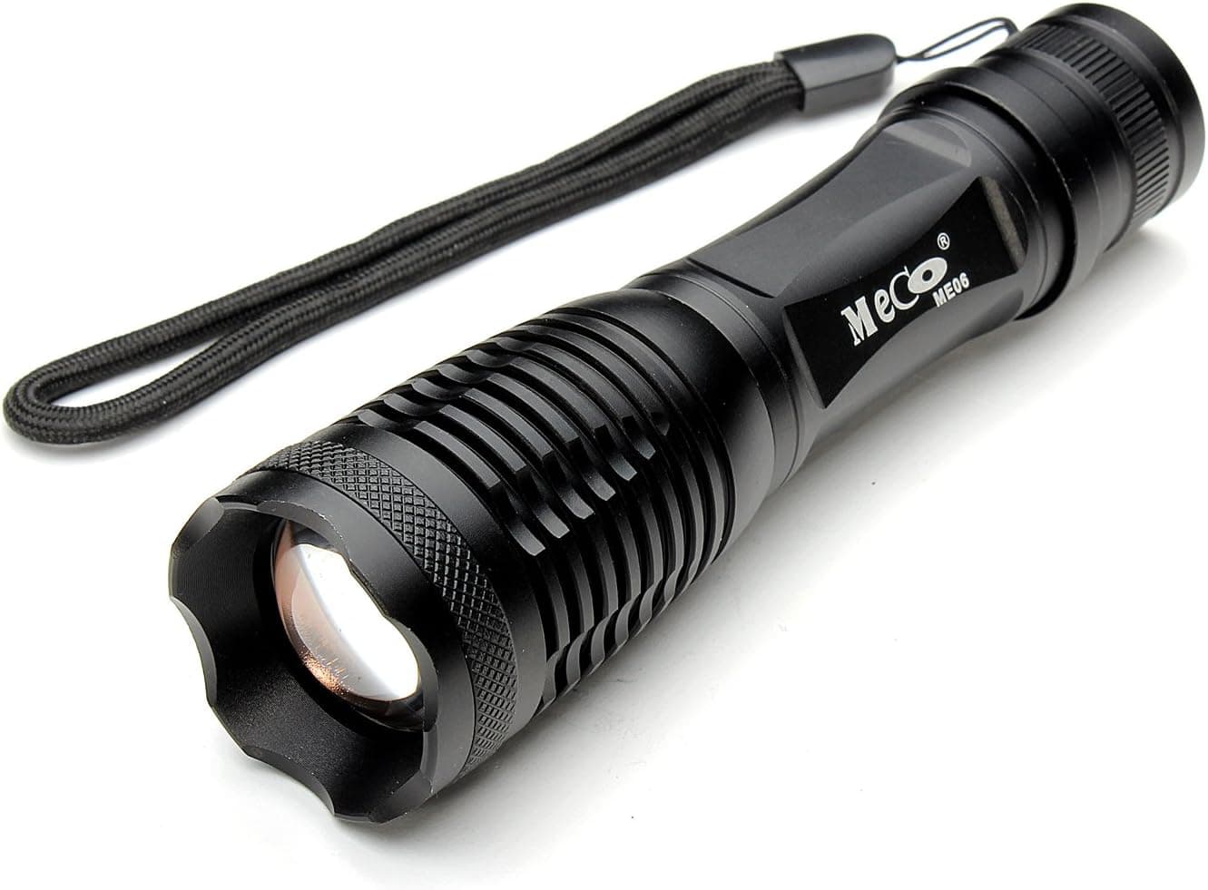 MECO ME06 LED Flashlight 600 Lumens Zoomable Adjustable Portable EDC Flashlight