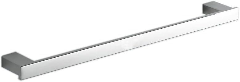 Beelee BA8003SC40 Bathroom Single Towel Bar Wall Mount Chromed Finish, SUS 304 Stainless Steel,400mm