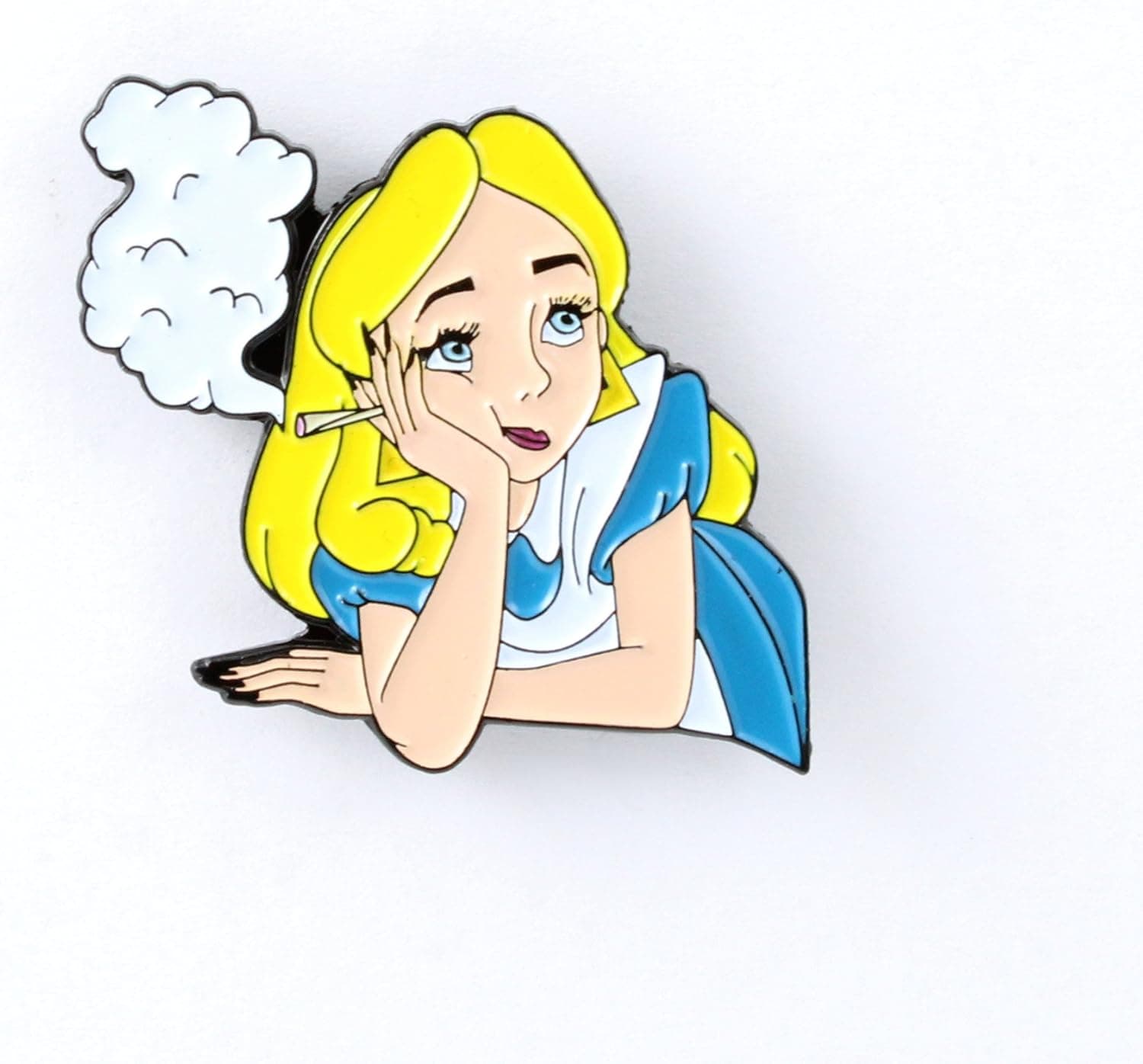 Alice in Wonderland Smokin'Trippy Novelty Pin