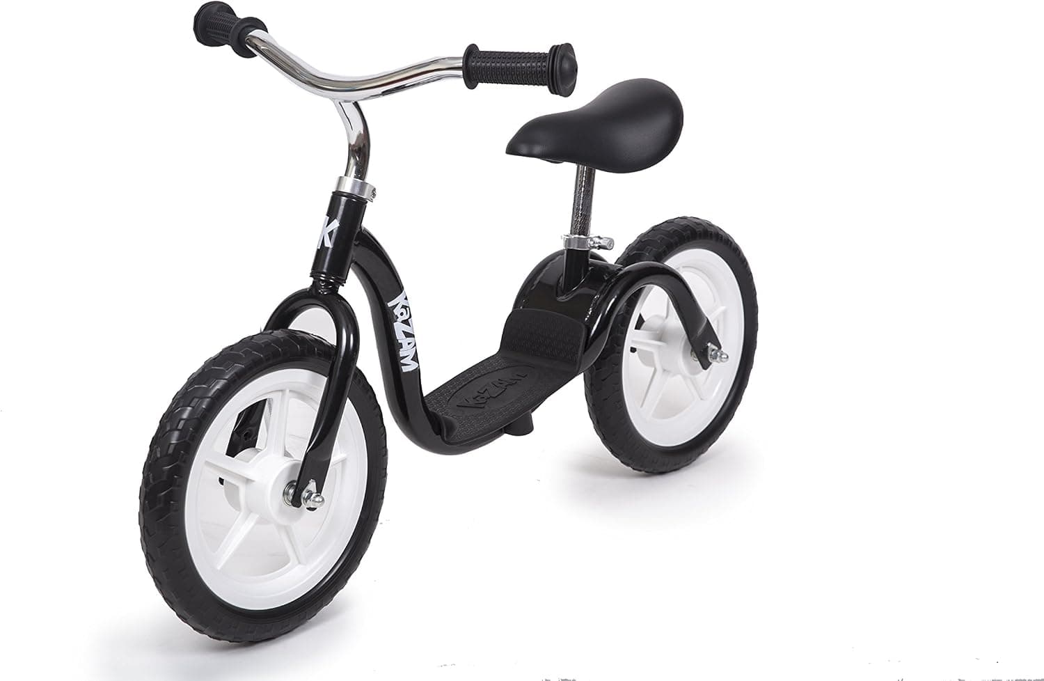 KaZAM v2e Balance Bike, Black, 12-Inch