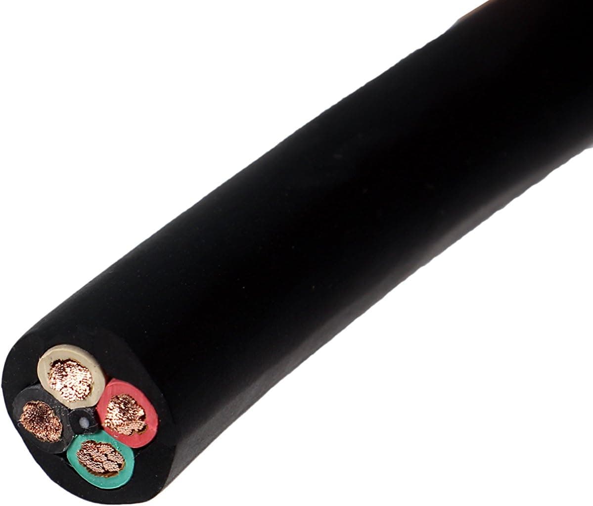 50' 8/4 SOOW Wire Cord Cable Portable Power 8 Gauge 4 Conductor (50 ft)