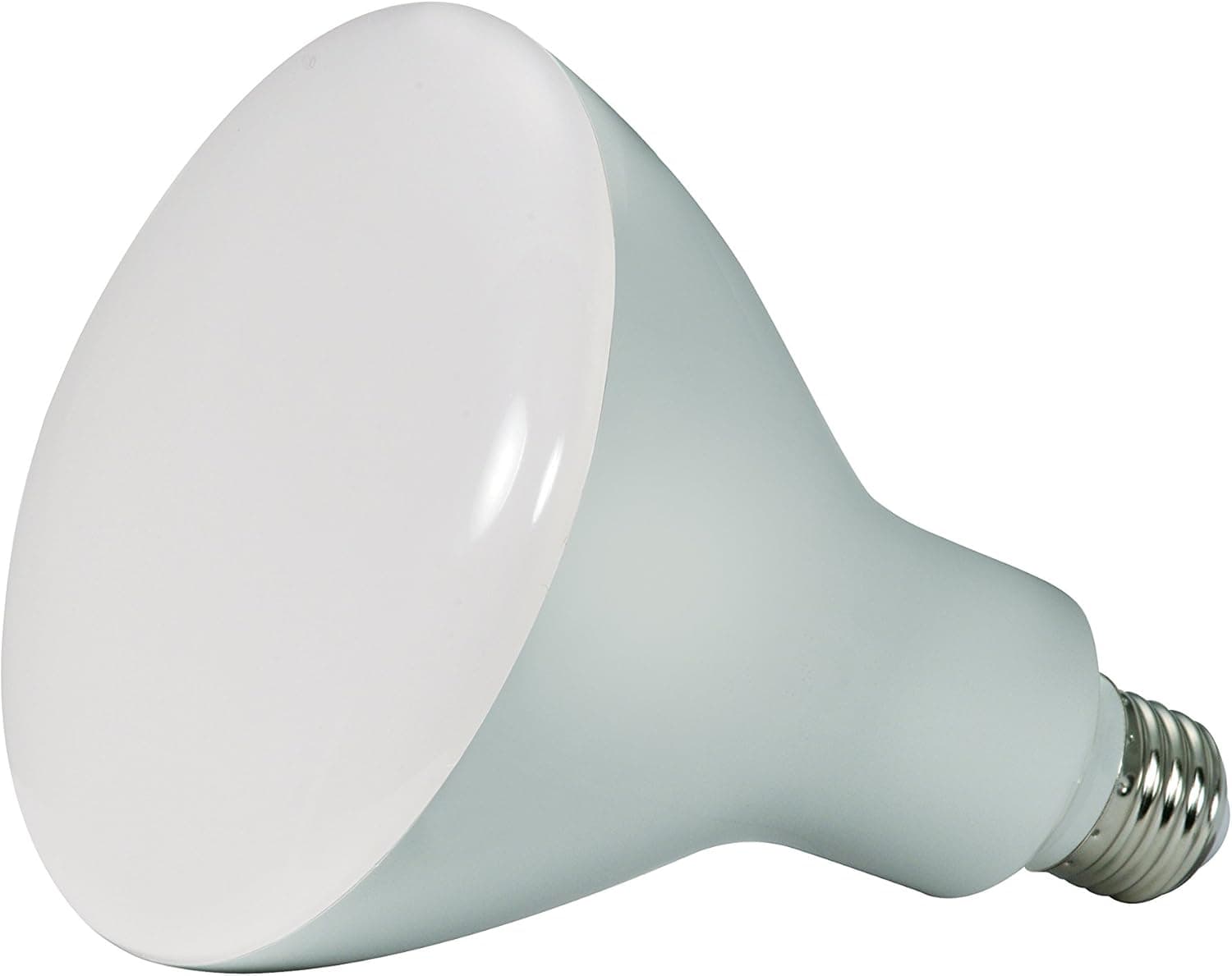 6 Pack - Satco 16.5 watt; LED BR40; 5000K; 103' beam spread; Medium base; 120 volts; Dimmable - S9641
