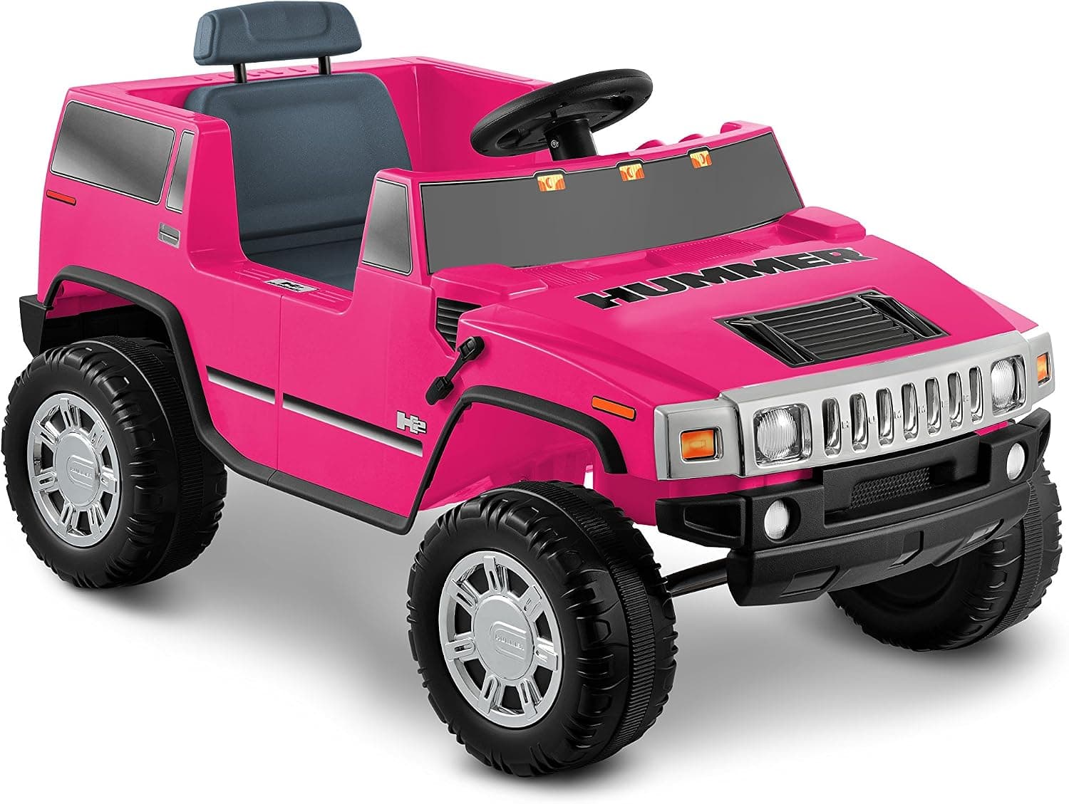 National Products 6V Pink Hummer H2 Battery Operated Ride-on