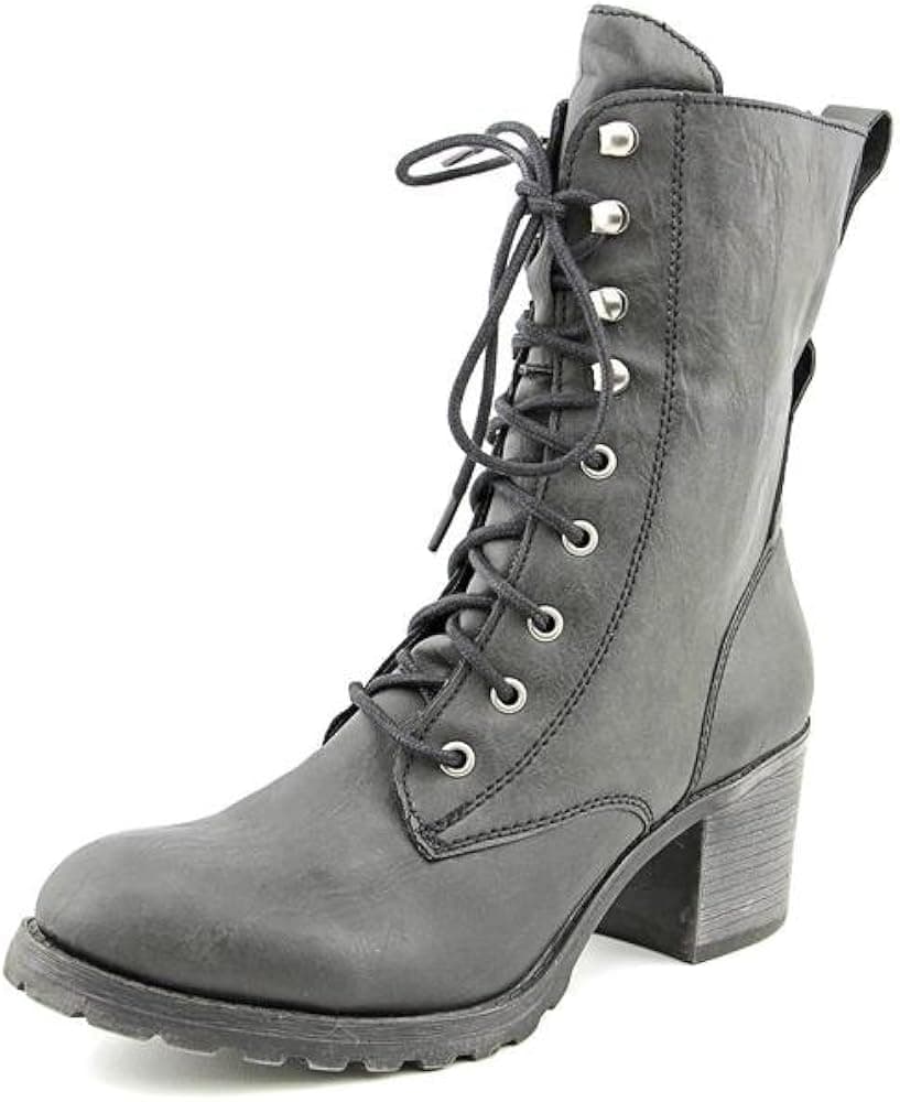 American Rag Zoe Round Toe Synthetic Mid Calf Boot
