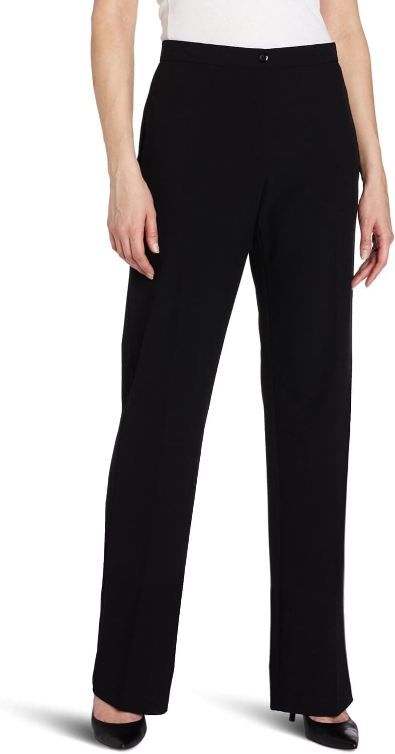 Briggs New York Women's Slimming Flat Front Pant