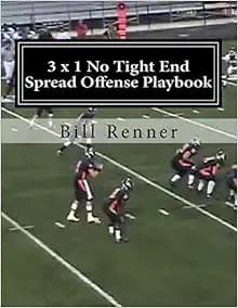 3 x 1 No Tight End Spread Offense Playbook