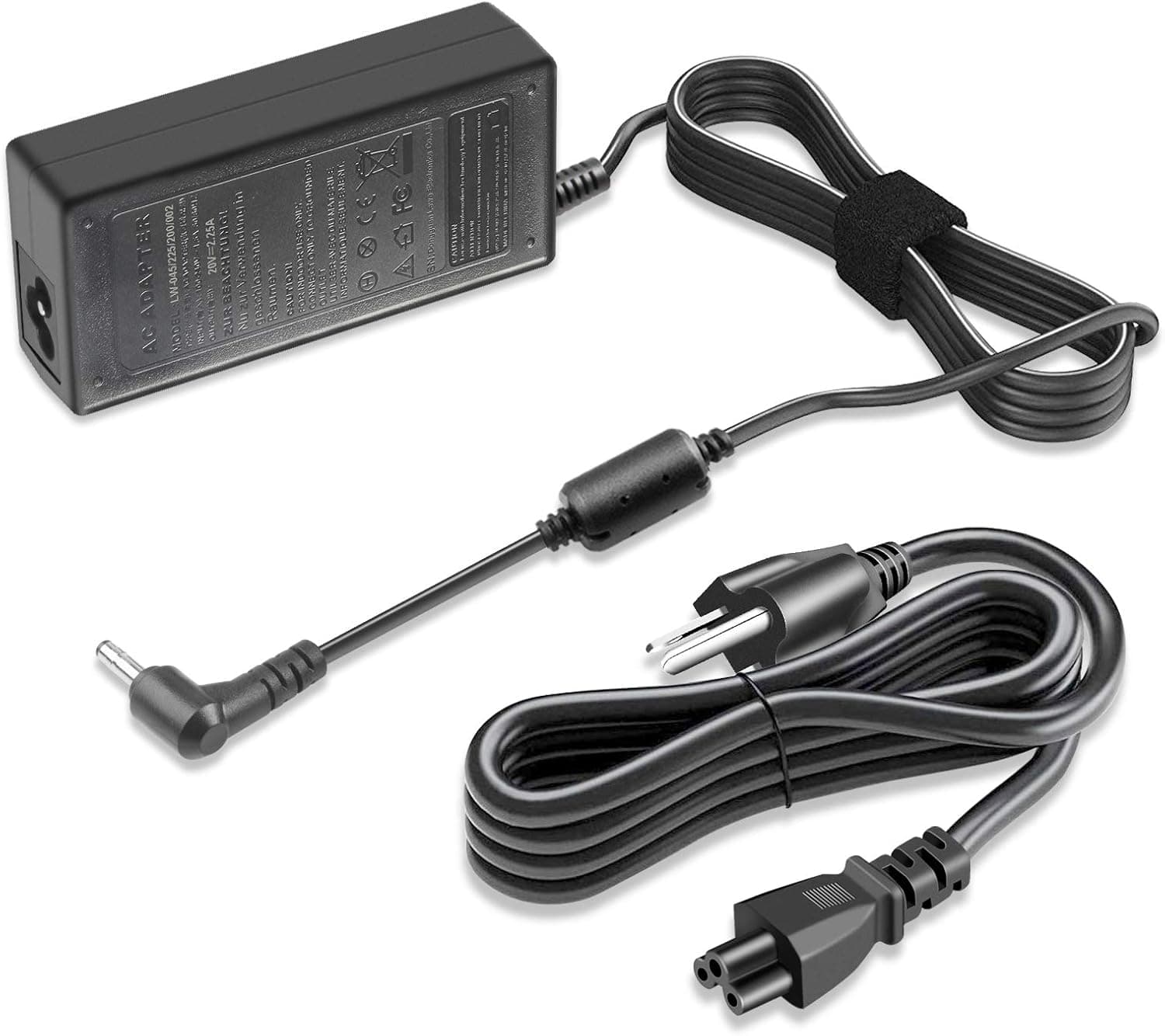 45W AC Adapter Charger for Lenovo-IdeaPad-100S 100 110 110S 120 120S 130S 310 320 510 510S 520 710S Chromebook-N22 N23 N42 Yoga 710 Flex 4 5 + Power Cord