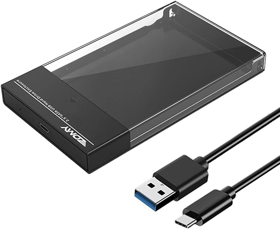 SATAIII to USB 3.0 Micro-b(5Gbps) Hard Drive Enclosure for 2.5 inch 9.5mm & 7mm SATA HDD SSD Hard Disk Box