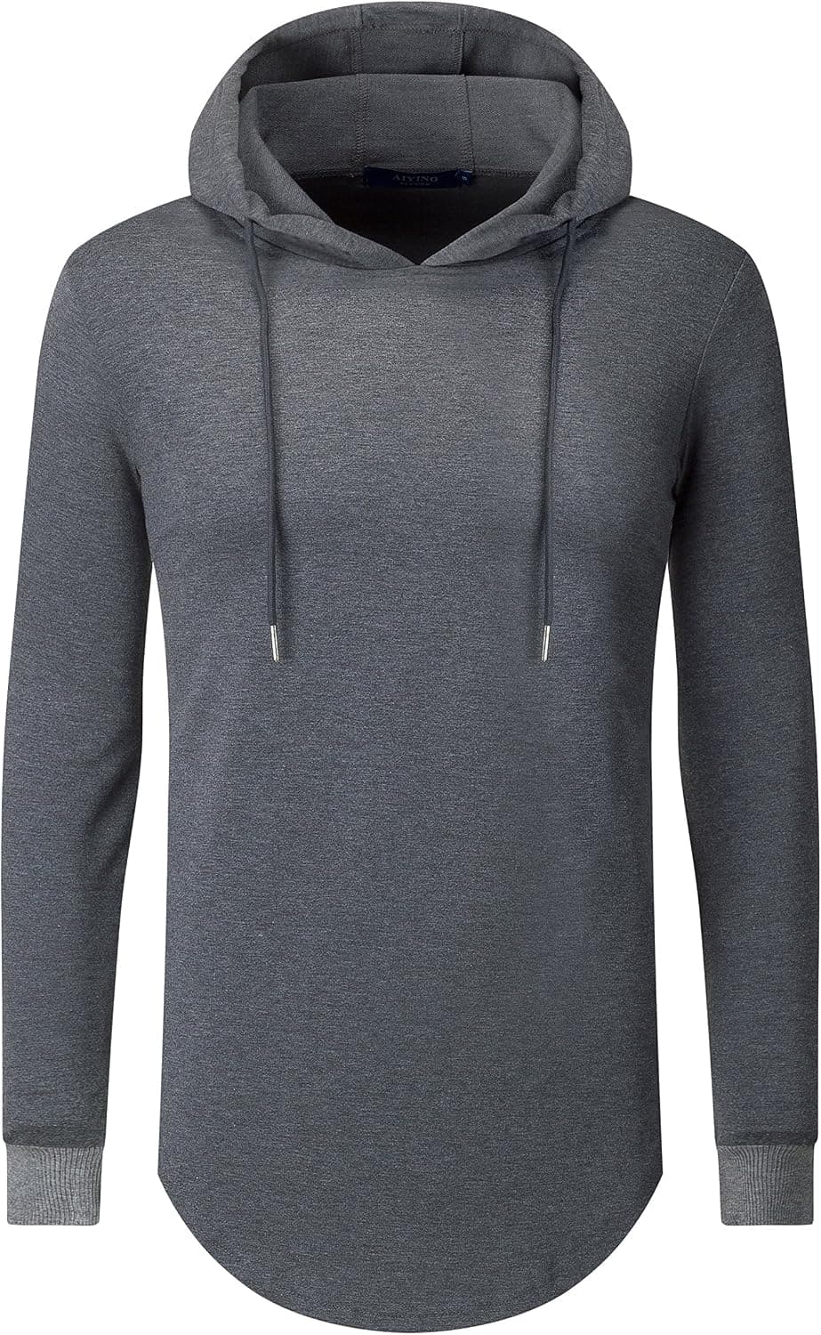 Aiyino Mens Hipster Hip Hop Classic Pullover Long Hoodie Sweatshirts Jacket