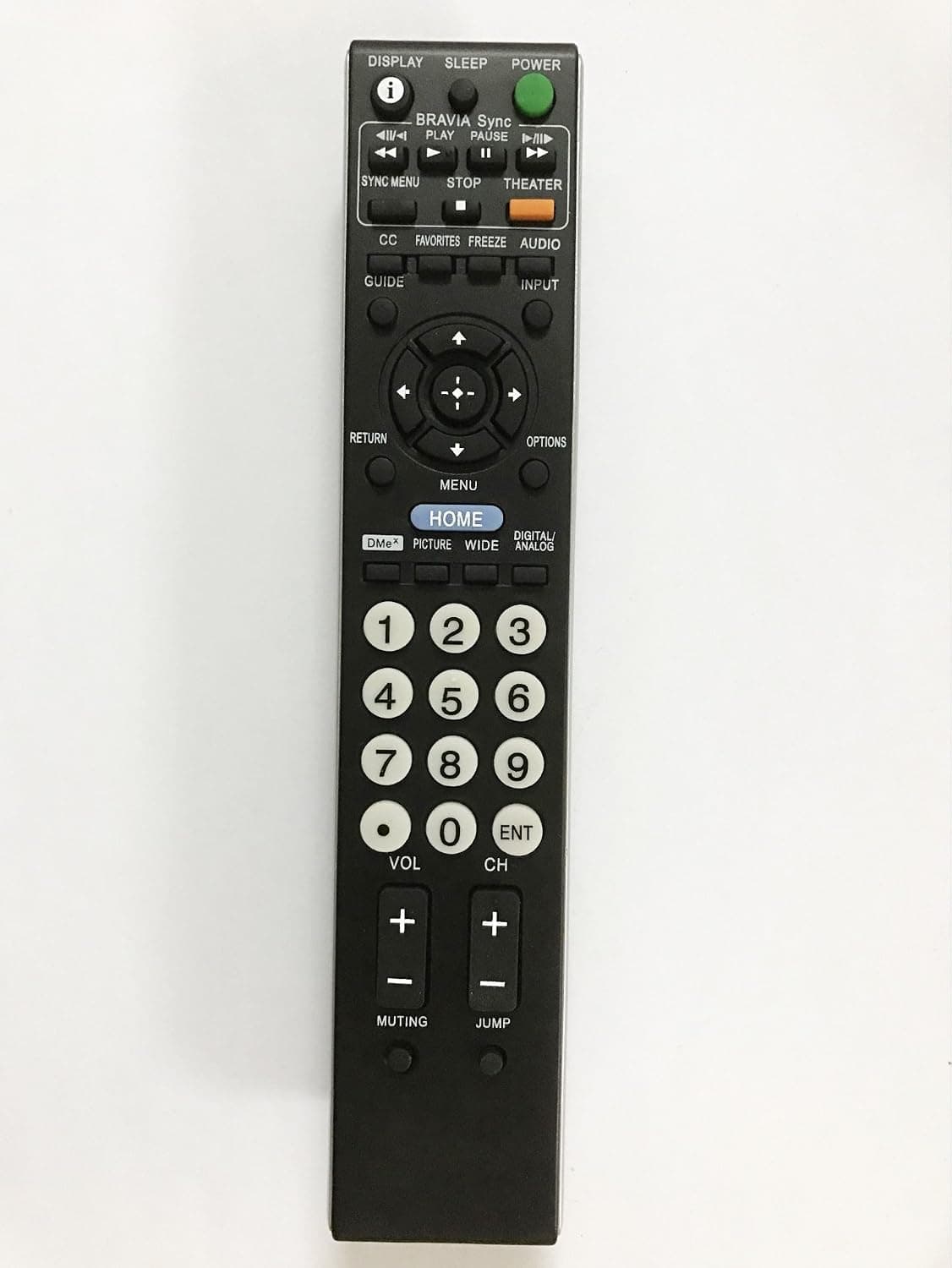 Replacement Remote Controller use for KDL-40V4100 KDL-40D3000 KDL-40WL135 KDL-37M4000 Sony Bravia LCD HDTV