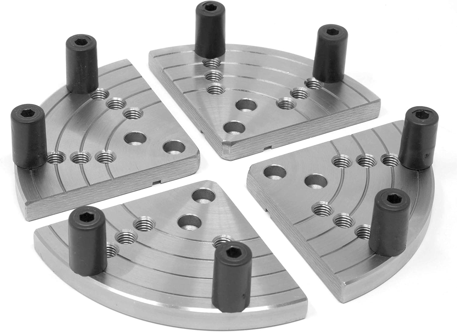 WEN LA421F 5-Inch Flat Lathe Chuck Jaws for Bowl Turning