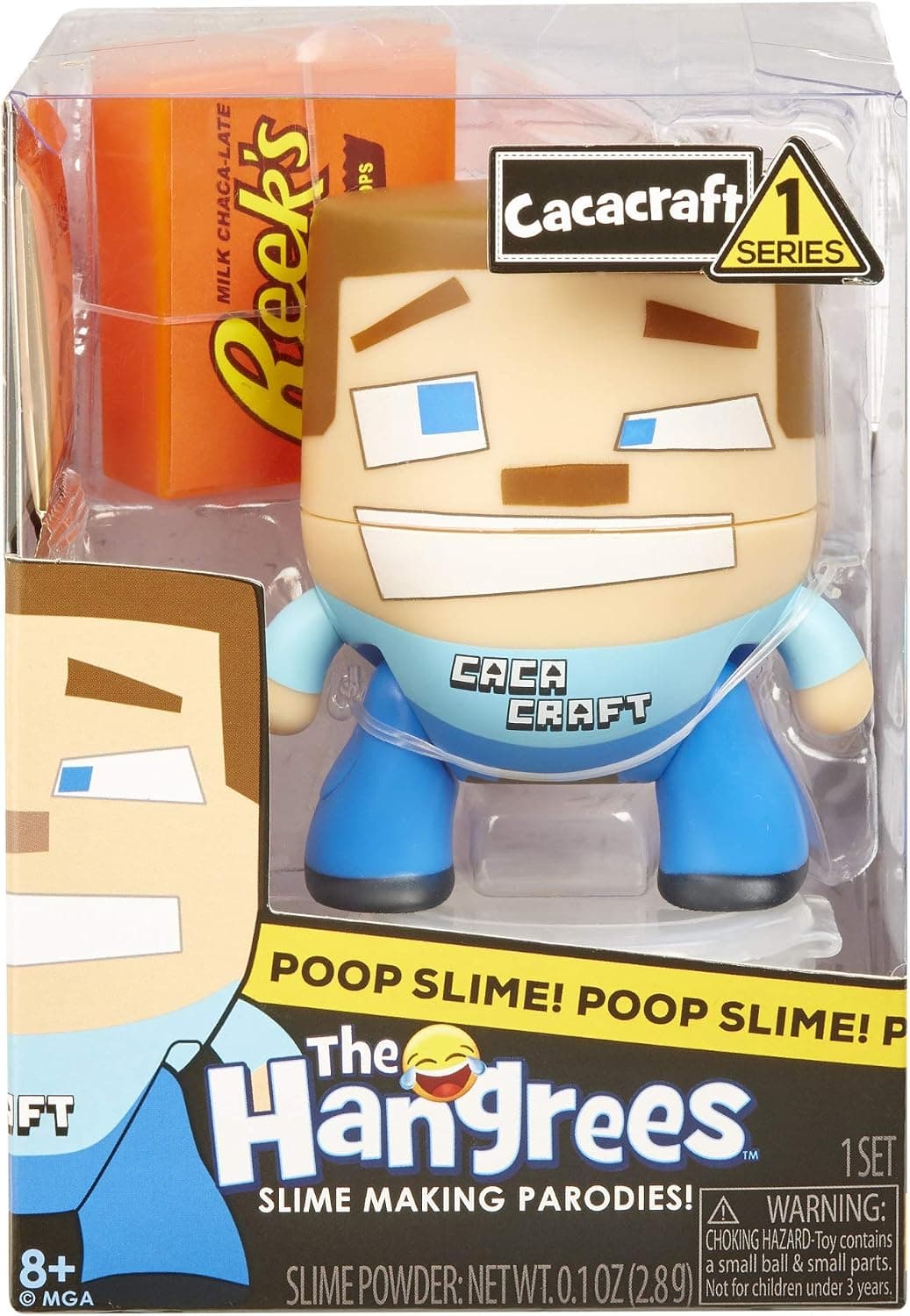 Hangrees The Cacacraft Collectible Parody Figure with Slime