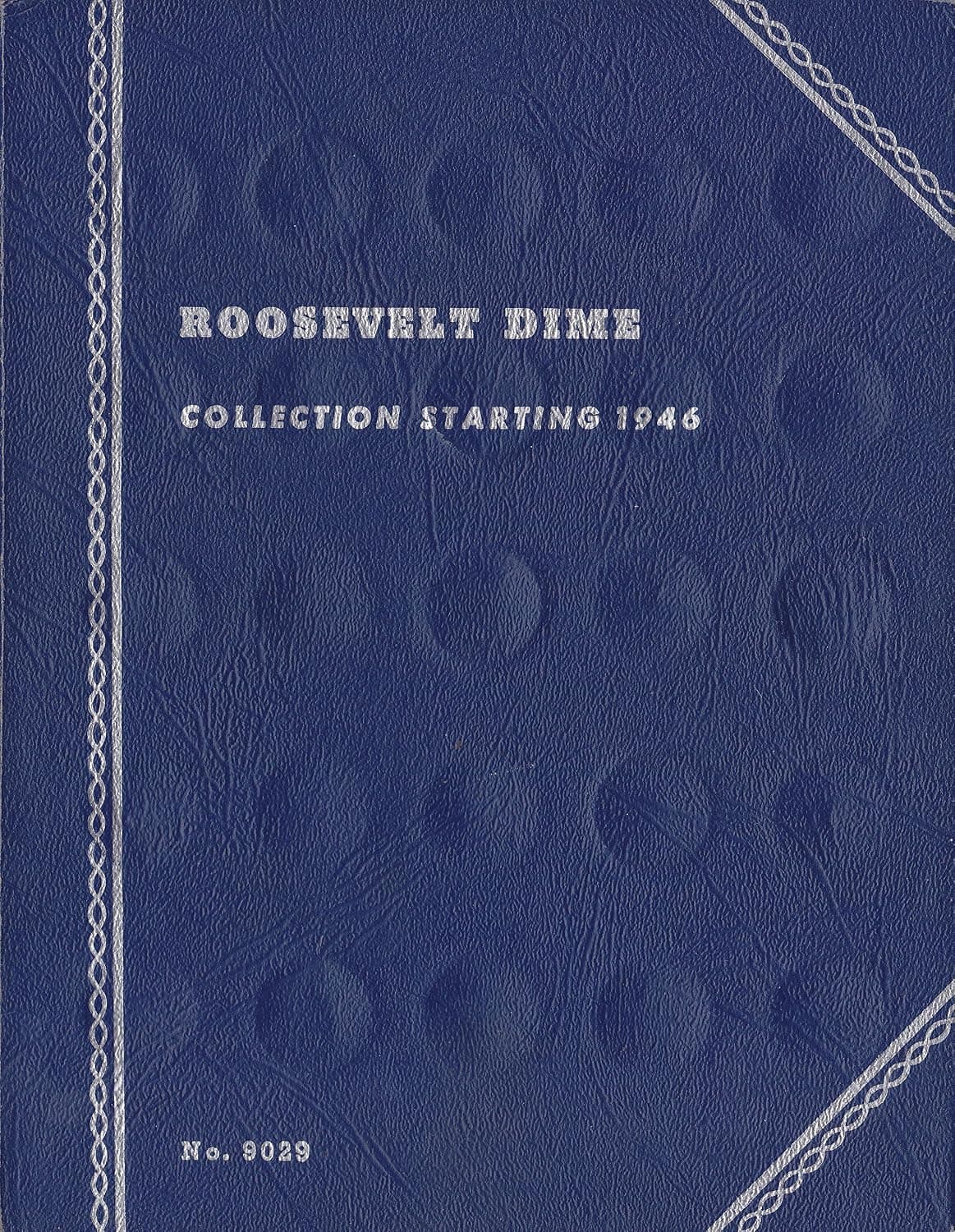 1946-DATE 1956 Roosevelt Dime trifold Whitman No 9029 COIN; Album, Binder, Board, Card, Collection, Folder, Holder, Page, Portfolio, Publication, Set, Volume