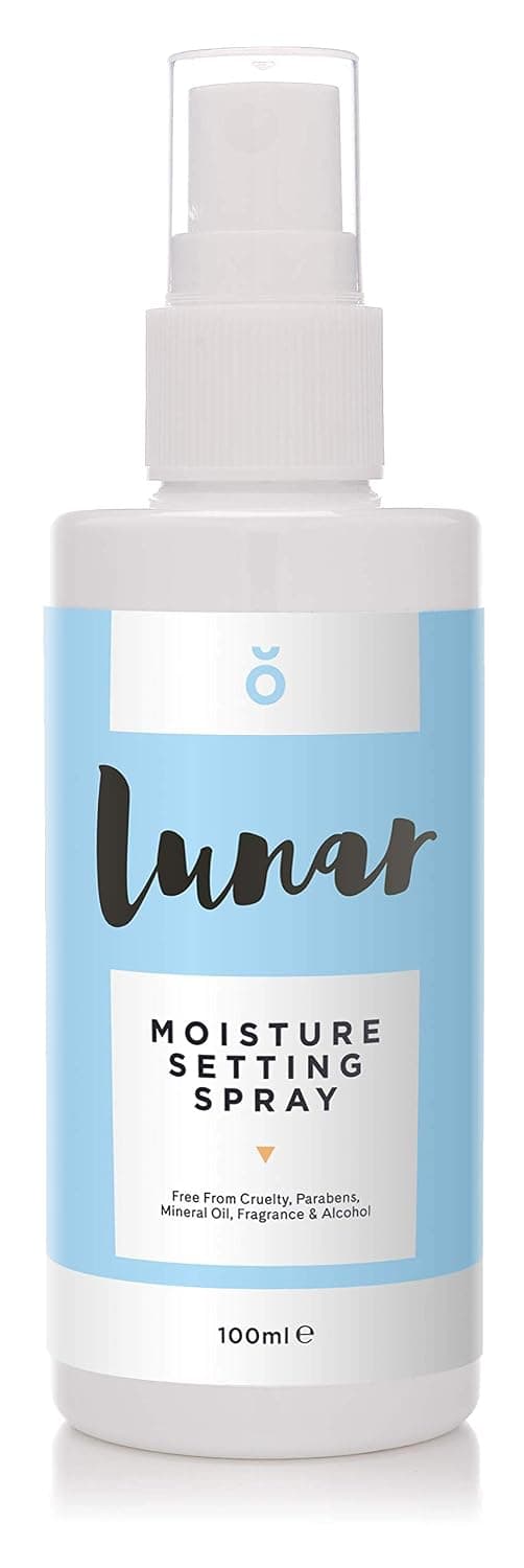 Lunar Glow Makeup Moisture Setting Spray A Finishing Spray for Face and Skin 100ml.