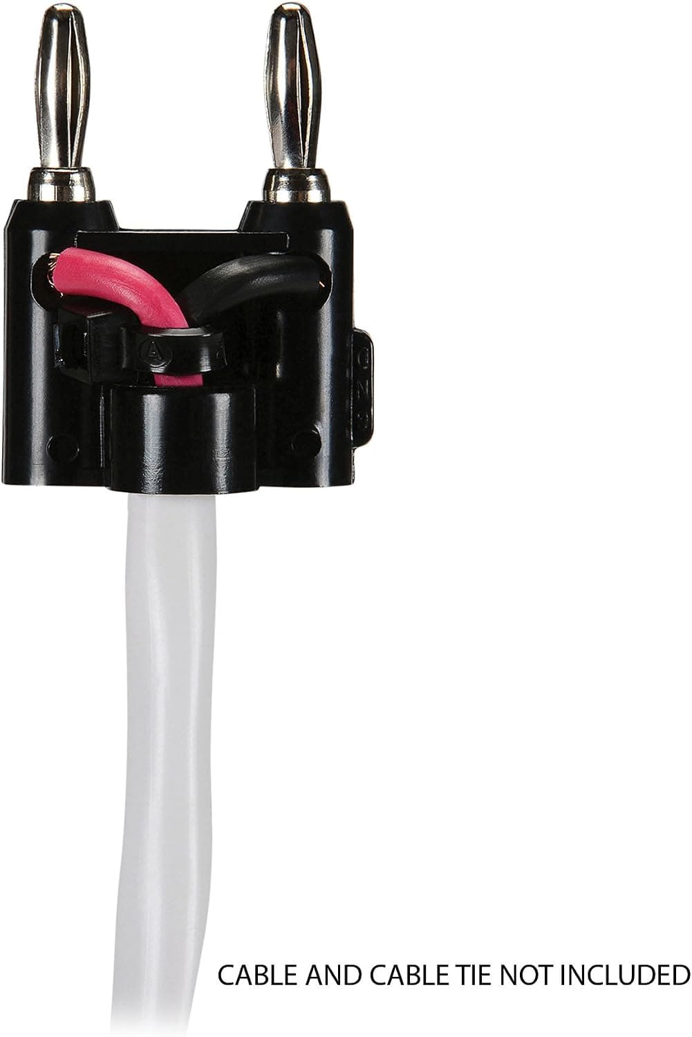 PARTS EXPRESS Dual Banana Plug Black