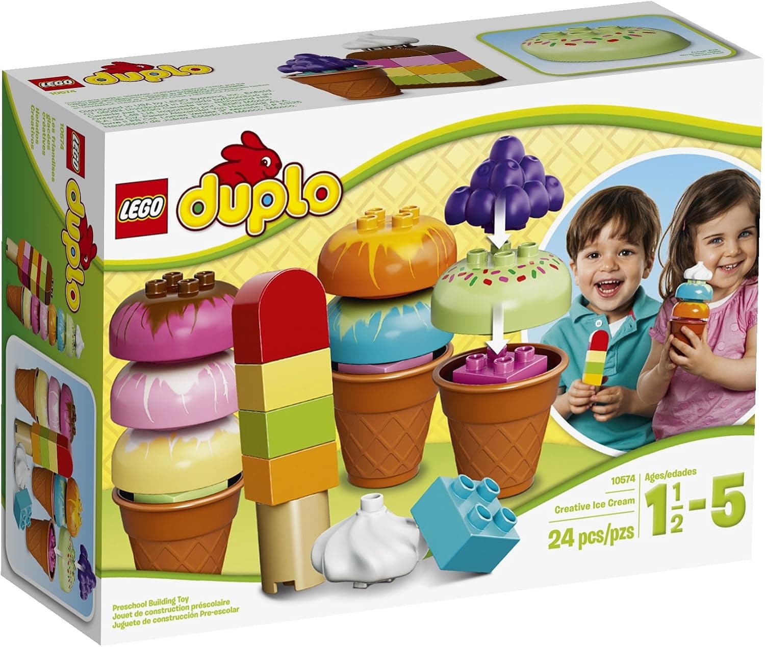 LEGO DUPLO Creative Play 10574 Creative Ice Cream
