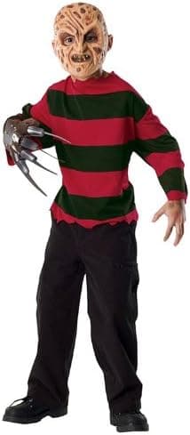 Nightmare on Elm Street Child's Freddy Costume with Mask and Shirt
