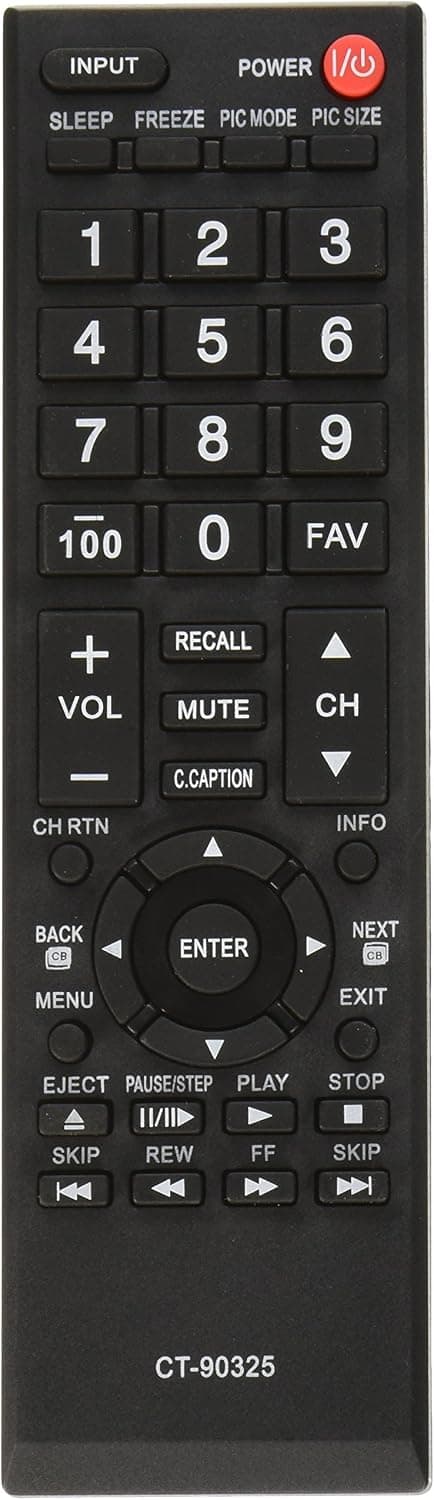 Nettech CT-90325 Lcd Tv Remote Control for Toshiba
