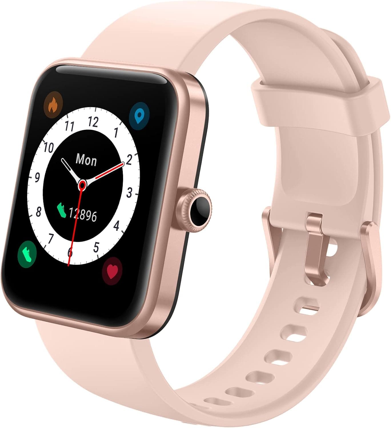 UMIDIGI UFit Pro(40mm) Smart Watch Alexa Built-in,Fitness Tracker with Heart Rate, SpO2 and Sleep Monitor, 5ATM Waterproof HD Color Touchscreen for Men Women Compatible with iPhone & Android