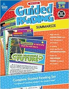 Ready to Go Guided Reading: Summarize, Grades 3 - 4