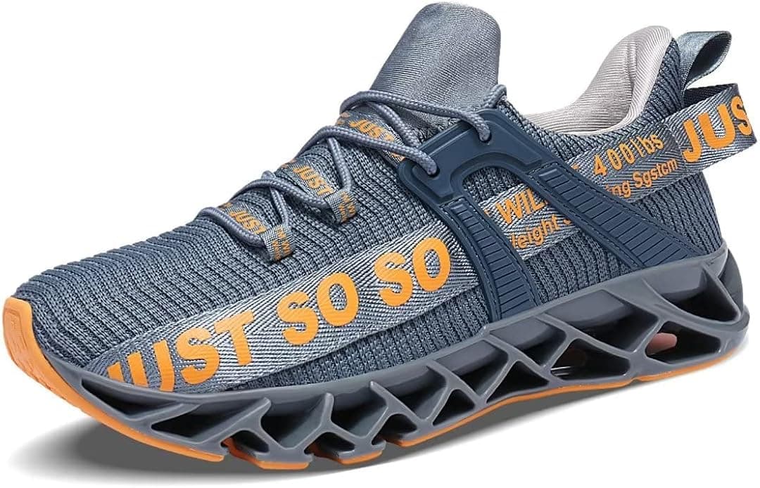 UMYOGO Mens Athletic Walking Blade Running Tennis Shoes Fashion Sneakers