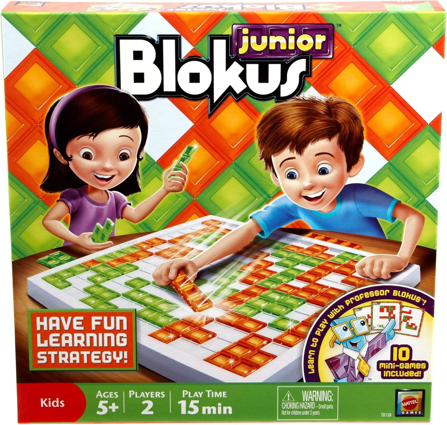Mattel Games Disney Blokus Junior Game