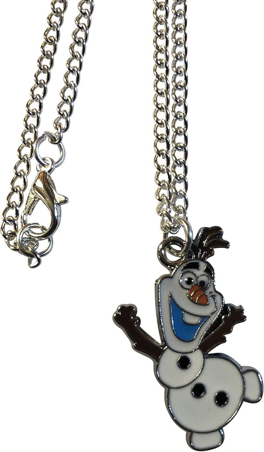 Porter Gallery USA Snowman Olaf Frozen Inspired 16" Necklace, Gift Boxed