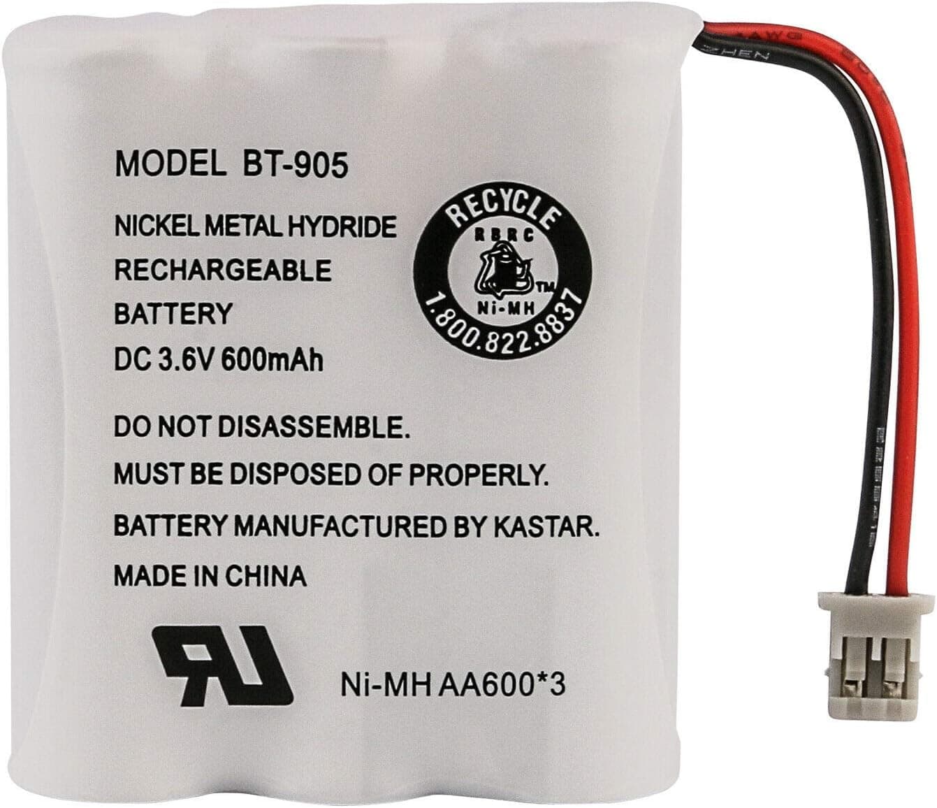 Kastar 1-Pack Battery Replacement for Radio Shack/Tandy 11711991 23-193 23-895 43681 43683 43684 43685 43686 43687 43688 43725 43726 43729 43732 43749 43766 43776 43794 43797 9601291 9601497 9601505