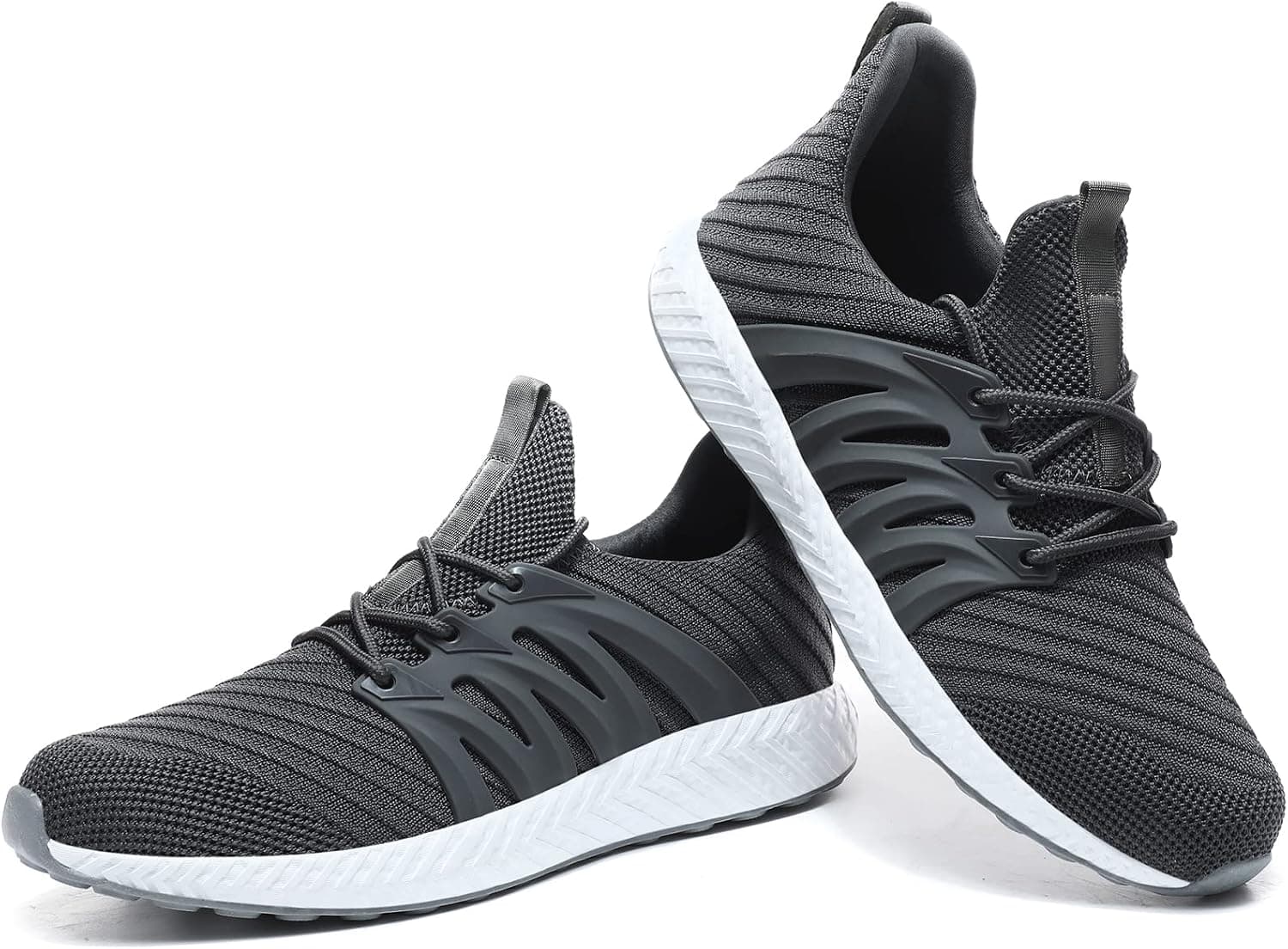 TUTPTH Men Women Slip On Walking Shoes Lightweight Casual Running Sneakers