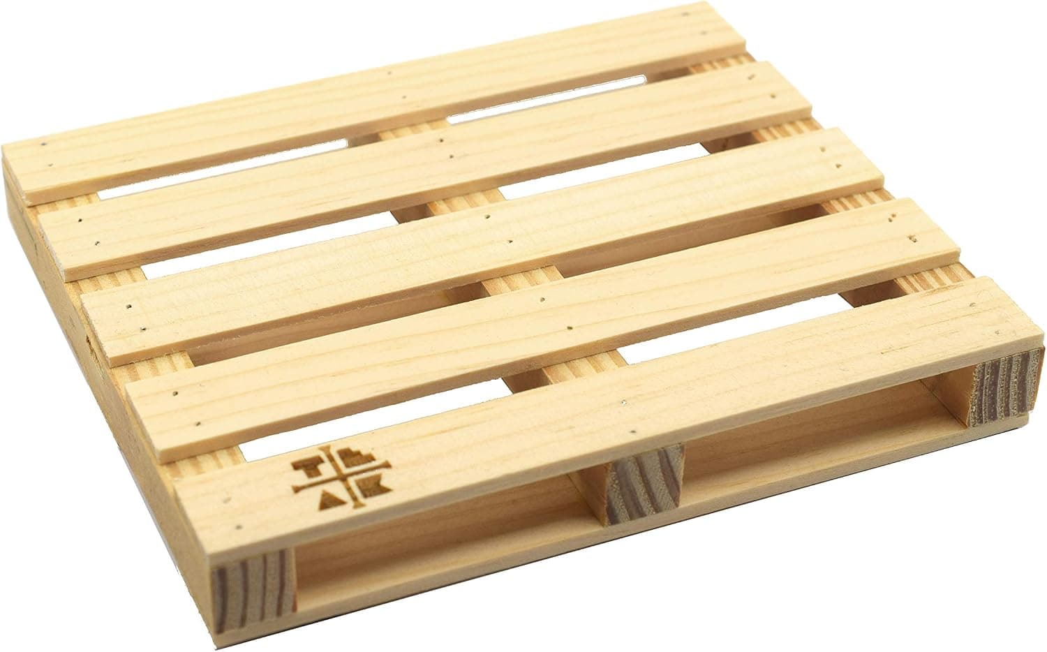 Teak Tuning Wooden Fingerboard Pallet - 5" Long, 0.75" Tall, 6" Wide - 1:12 Scale