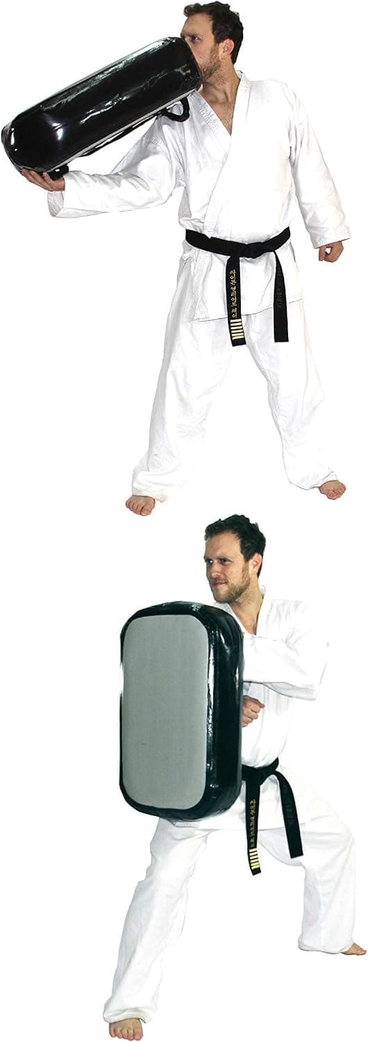 Si-Pad: Inflatable Kicking Shield. Super strong, airtight and durable. Perfect for the most powerful strikes in all martial arts: Taekwondo Karate Kung Fu Traveling Teams small schools mobile teachers