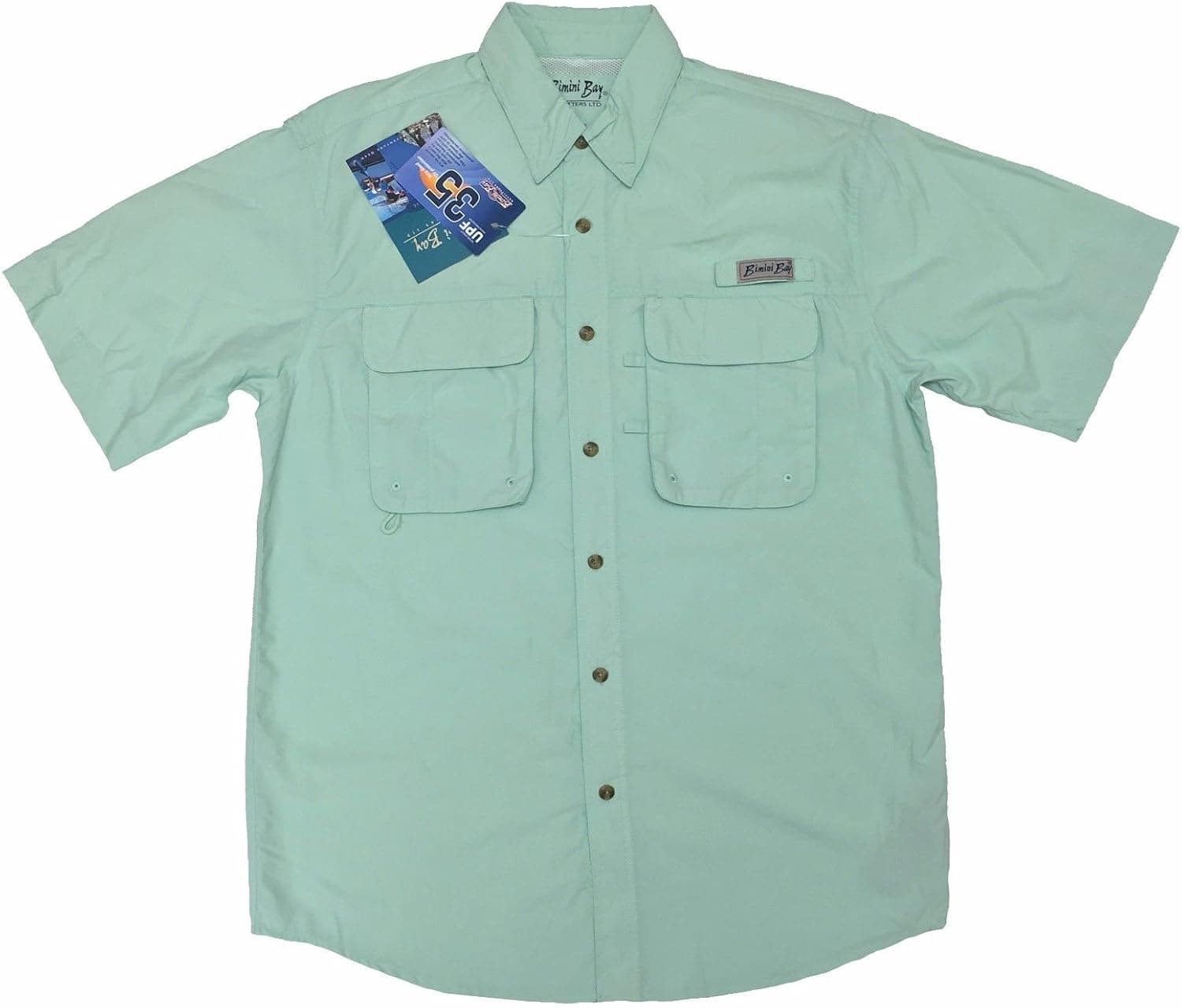Bimini Bay Outfitters Bimini Flats III, Color: Mist Green, Size: XL (11656-MSTG-XL)