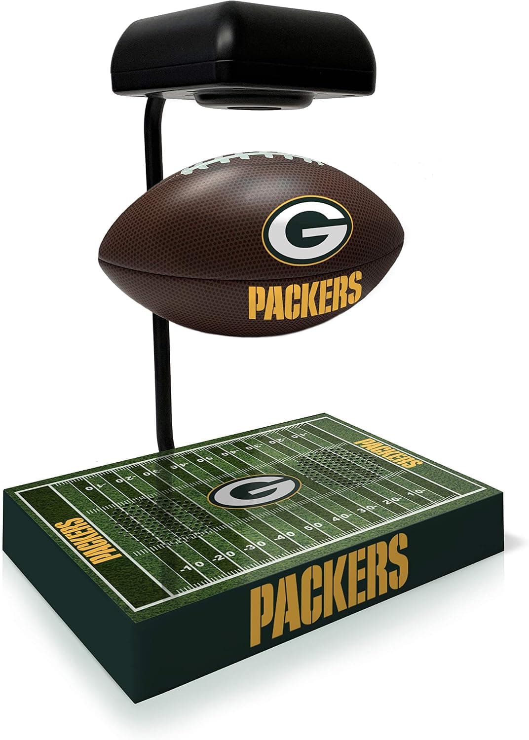 Pegasus Sports NFL Rotating Levitating Hover Football with Bluetooth Speaker, LED Lighting and USB Charge Port